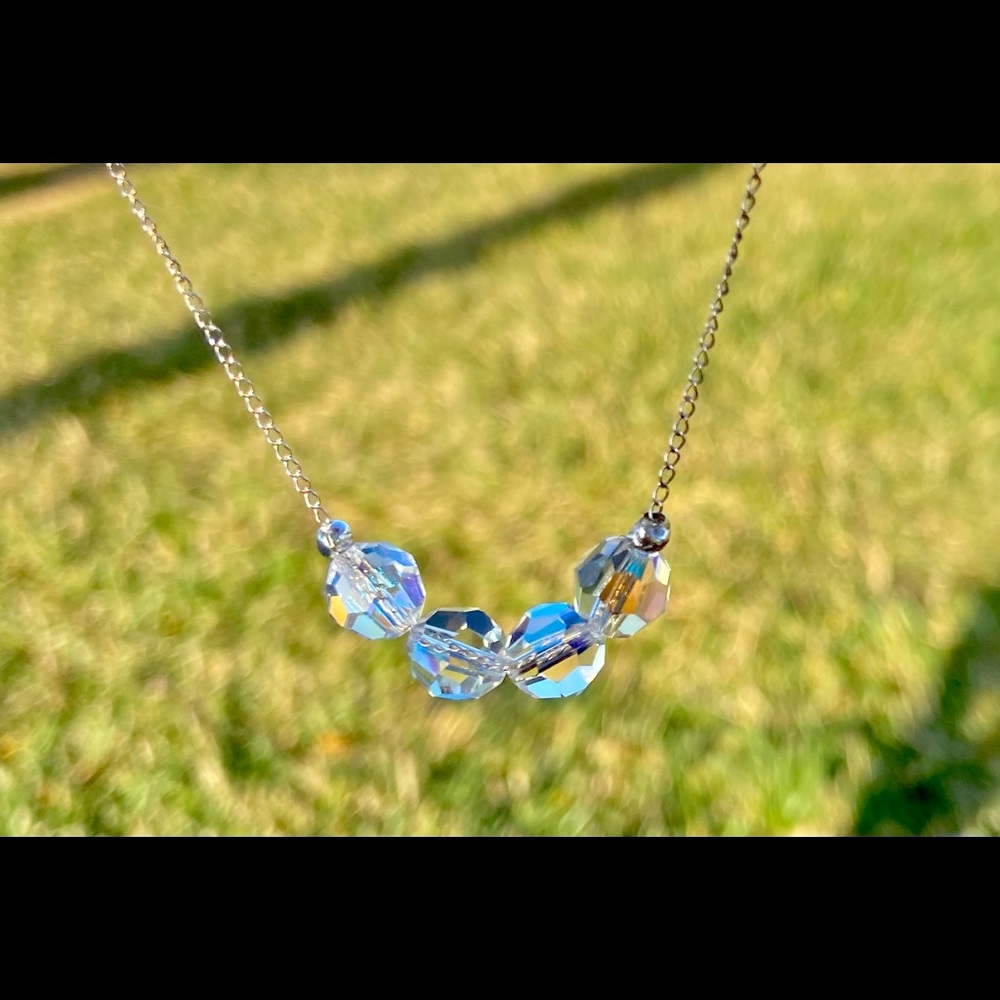 Swarovski crystal necklace,CarrieBradshaw … - Picture 8 of 13